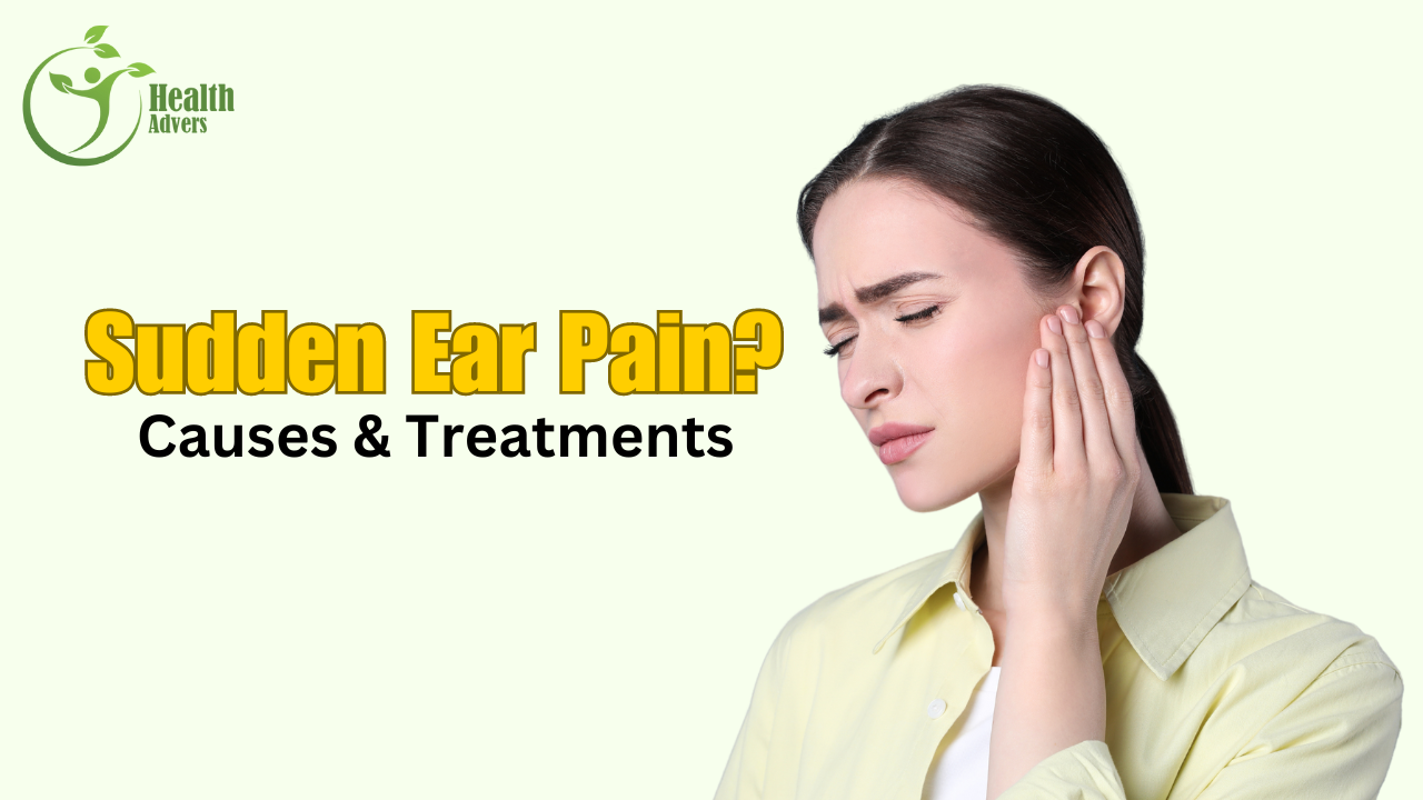 Sudden Ear Pain? Causes & Treatments